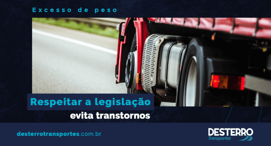 Multa por excesso de peso nos transportes de carga